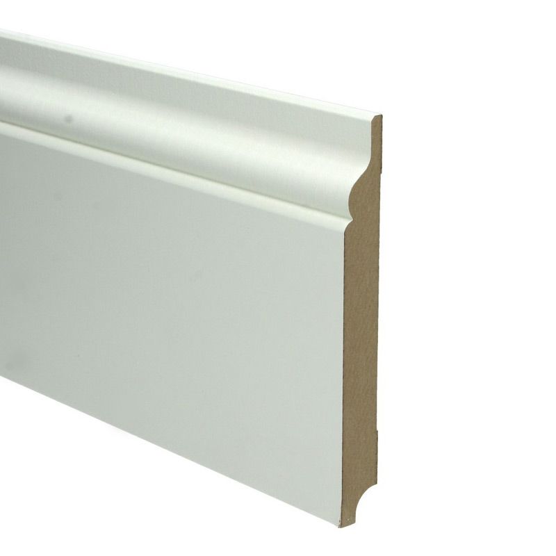 Hoge plint Romantisch wit