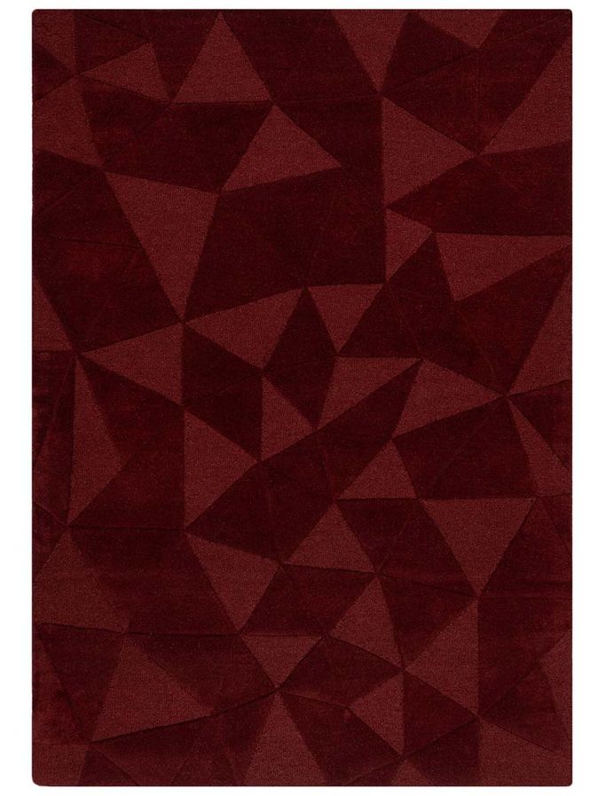 Vloerkleed Shard red