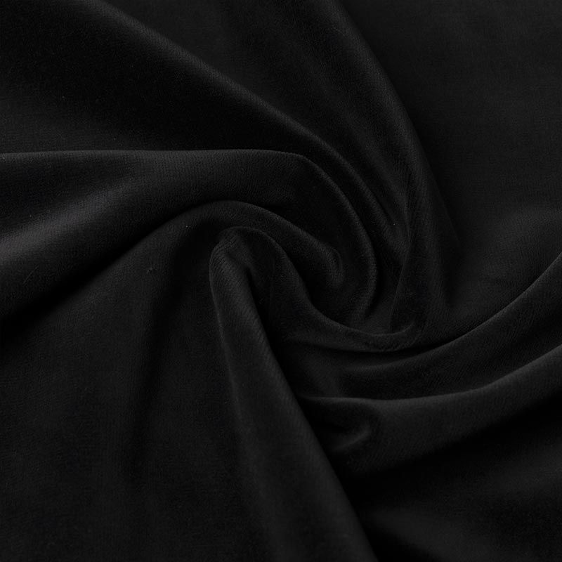 Gordijn Superior velours zwart