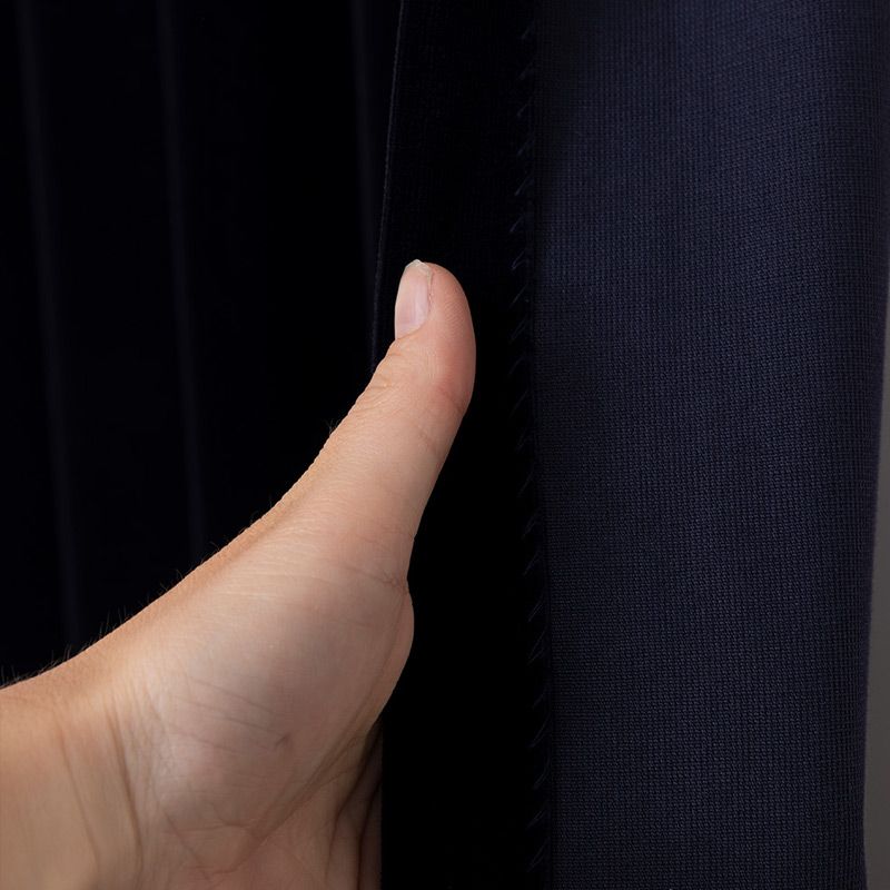 Gordijn Superior velours nacht