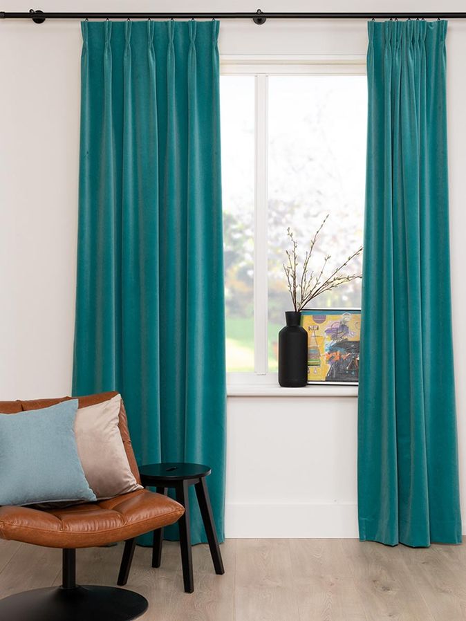 Gordijn Superior velours opaal