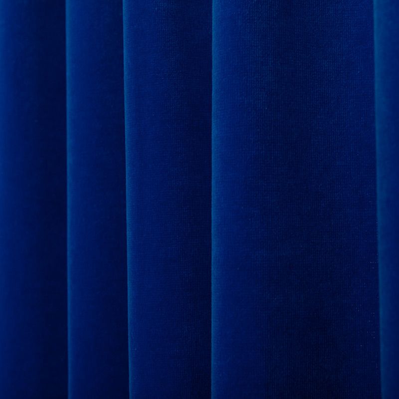 Gordijn Superior velours kobalt