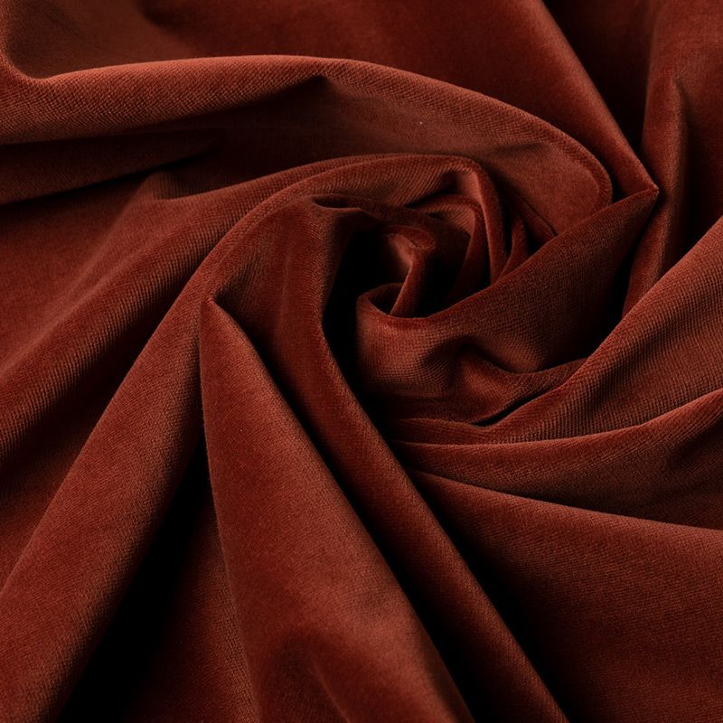 Gordijn Superior velous warmbruin