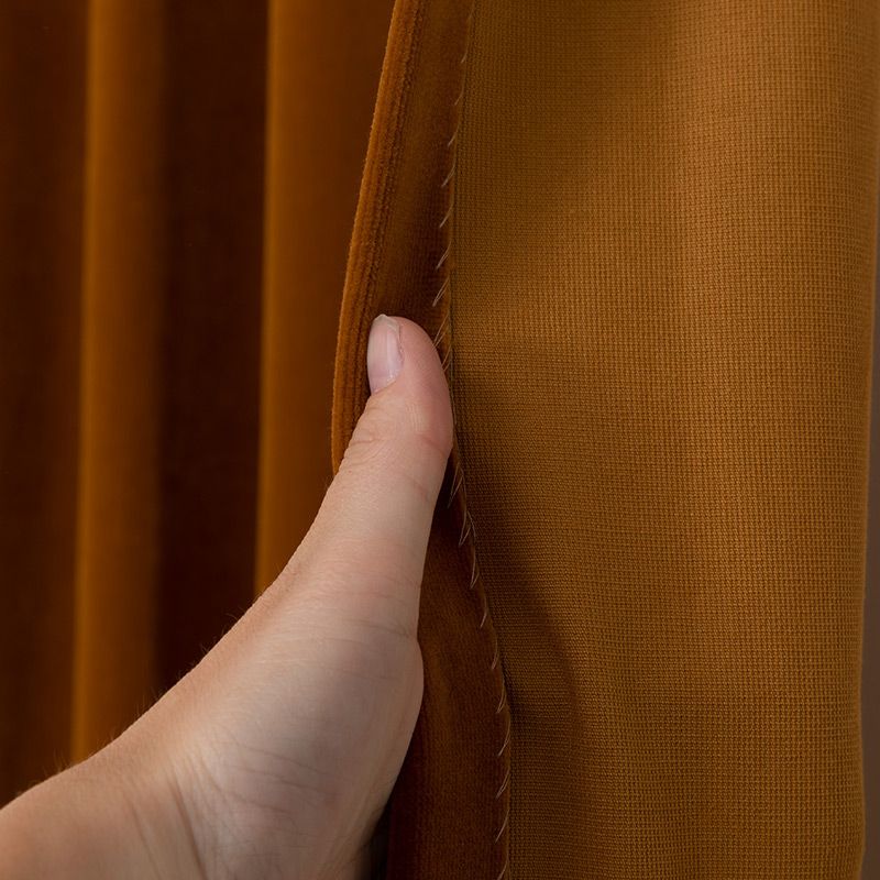 Gordijn Superior velours messing