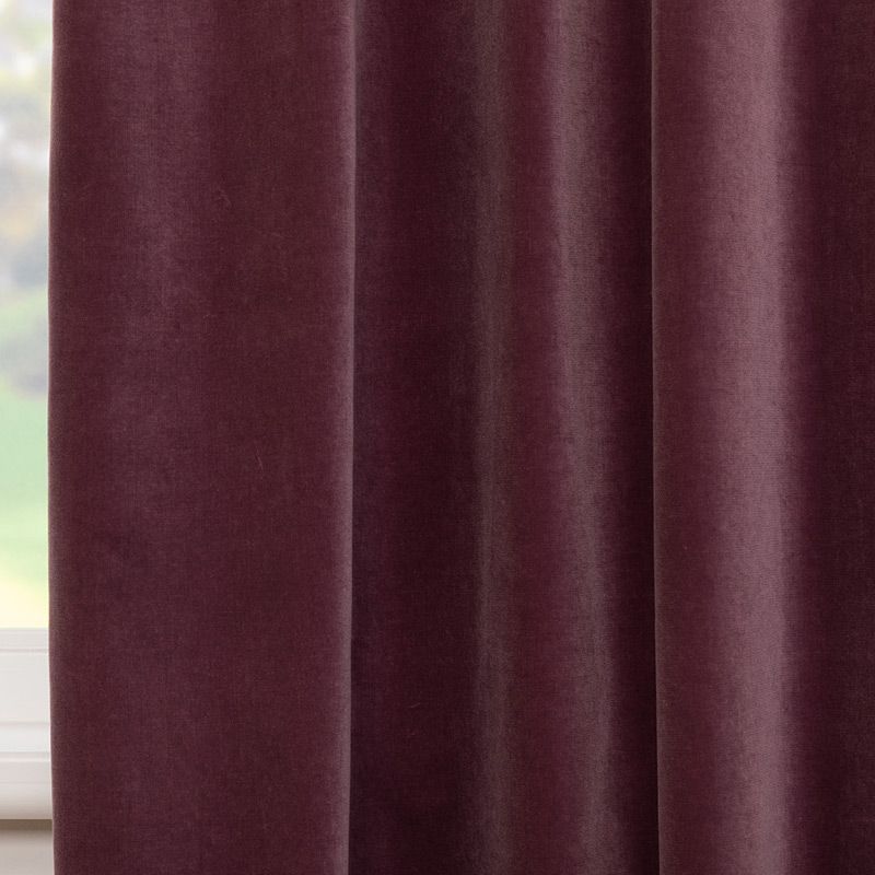 Gordijn Superior velours mauve