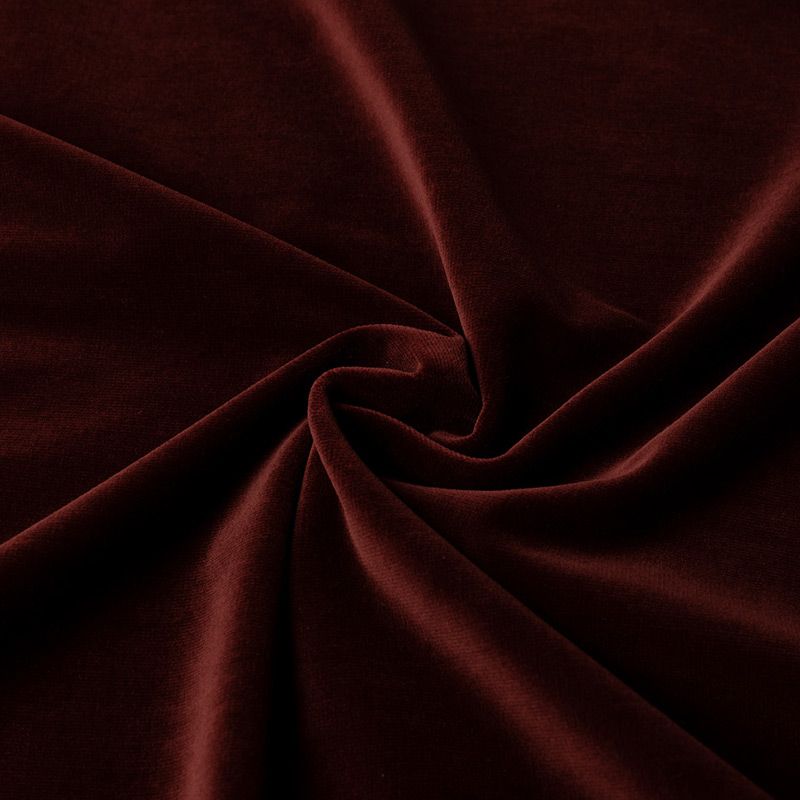 Gordijn Superior velours ossenbloed