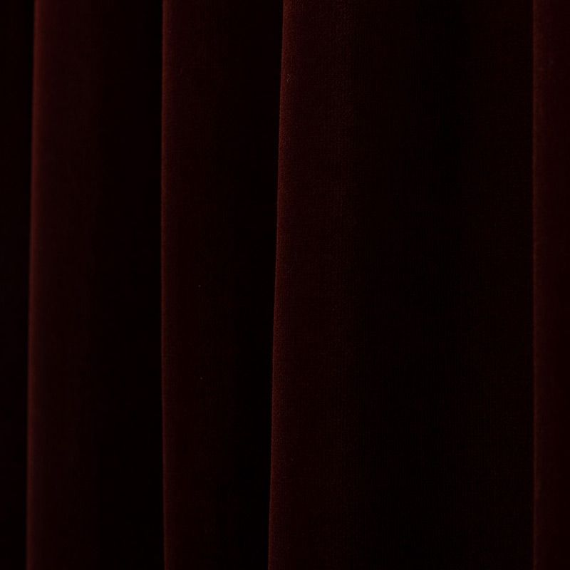 Gordijn Superior velours ossenbloed
