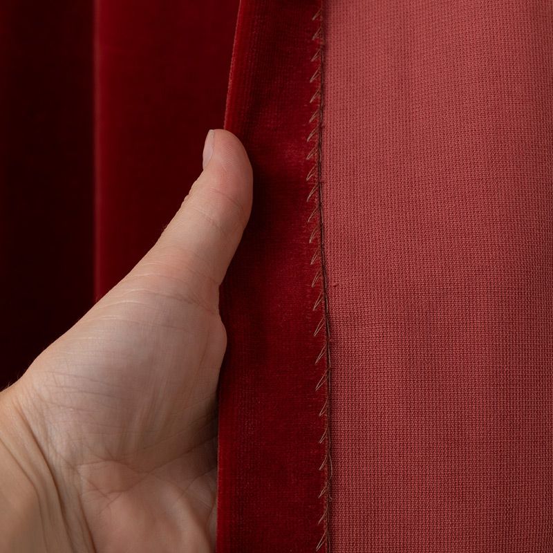 Gordijn Superior velours papaya