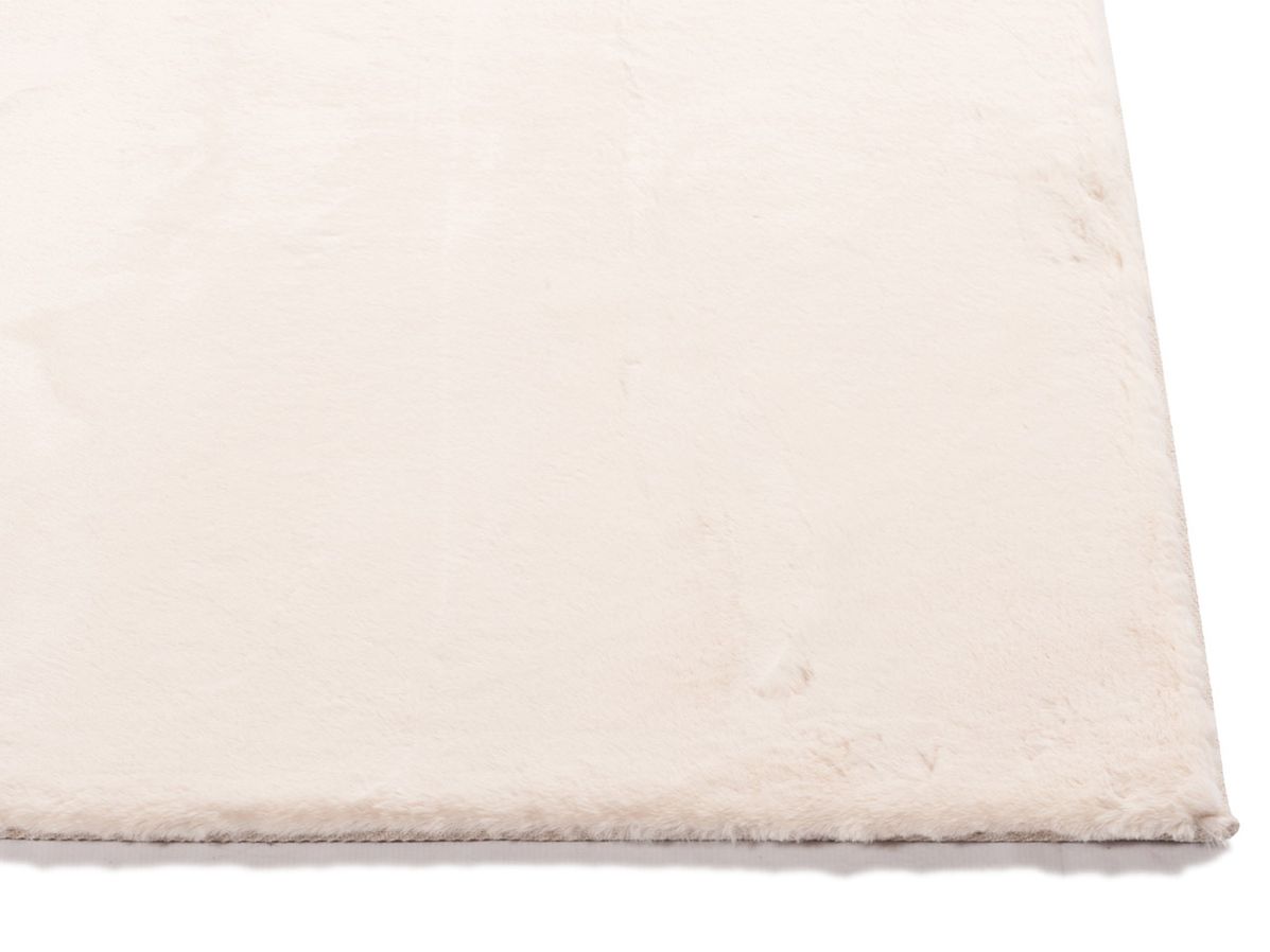 Vloerkleed Plush crème