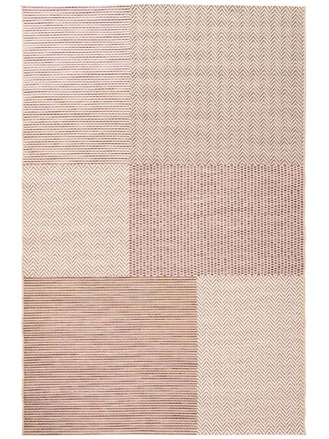 Buitenkleed Prisma oud roze