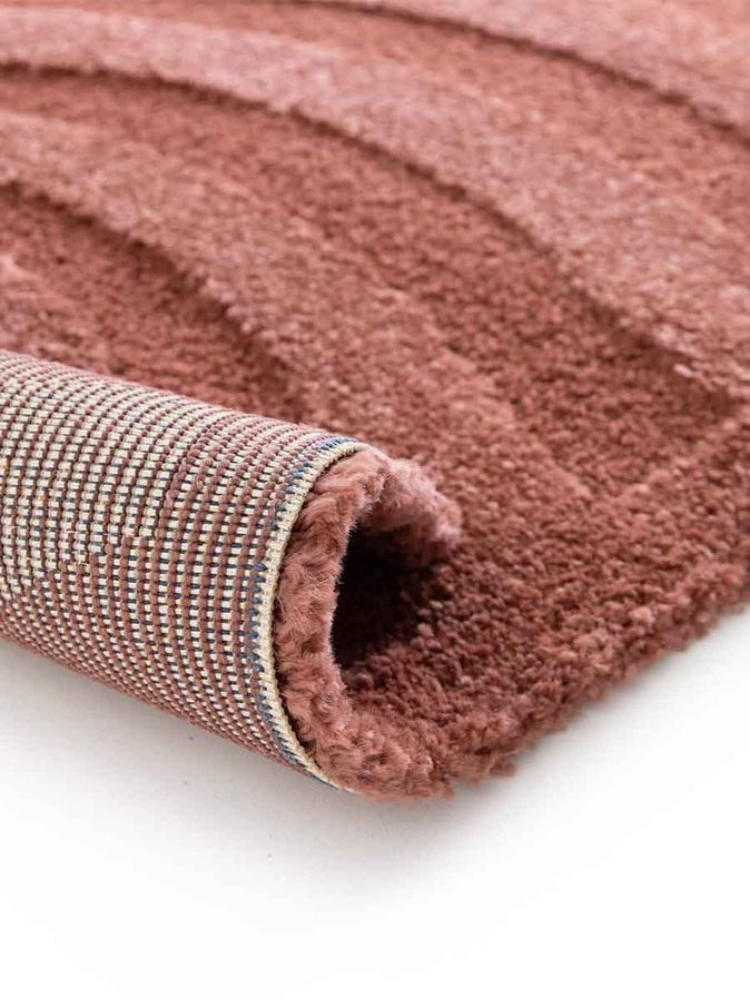 Vloerkleed Cocoon steenrood