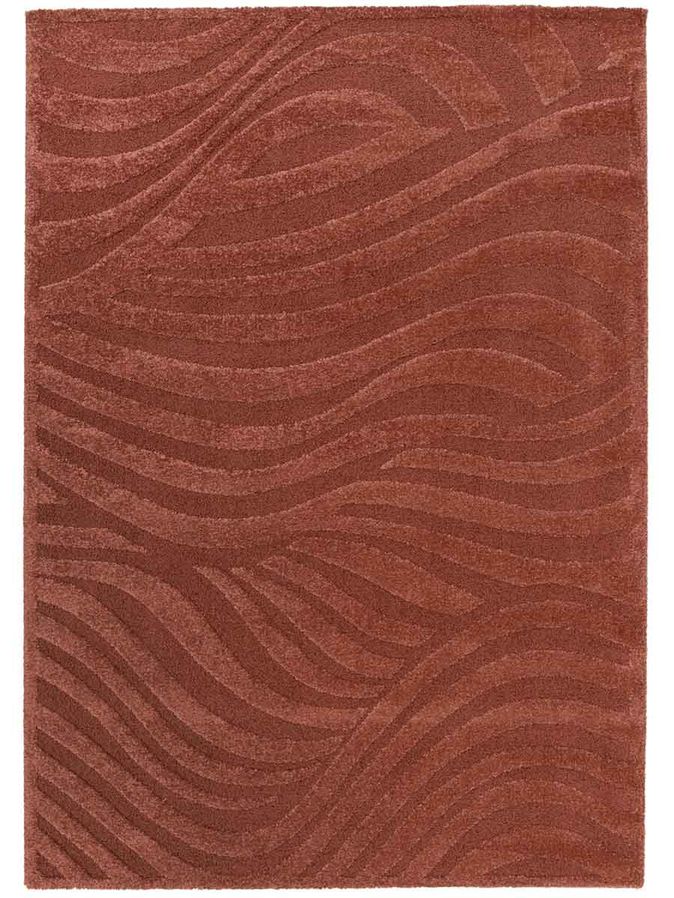 Vloerkleed Cocoon steenrood