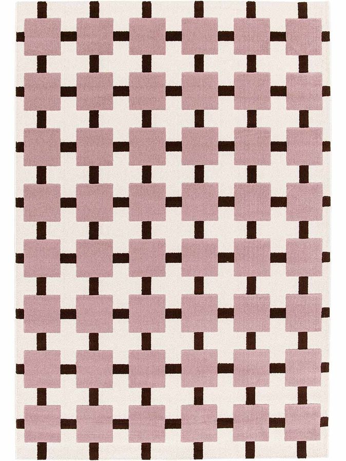 Vloerkleed Cupido | roze-bruin