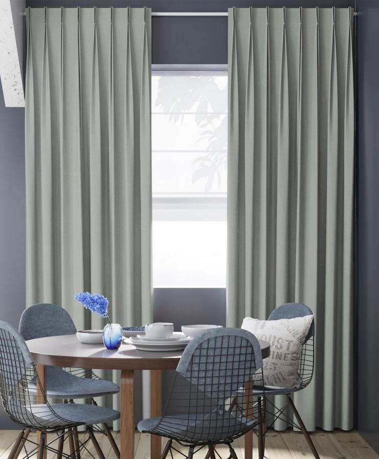 Gordijn Double Recycle jade