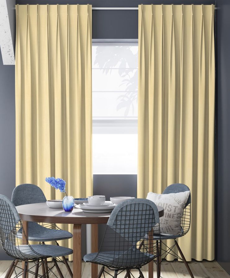 Gordijn Nuancer vlas