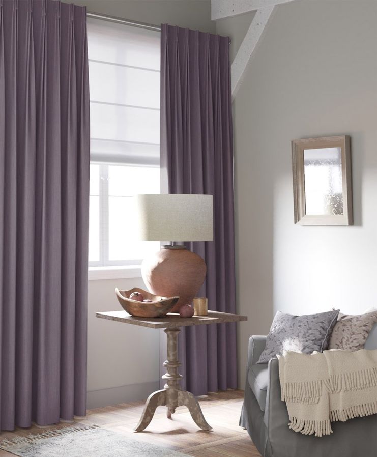 Gordijn Nuancer aubergine