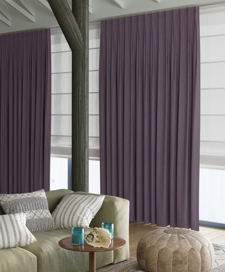 Gordijn Nuancer aubergine