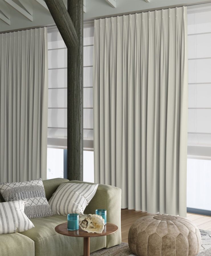 Gordijn Superior velours vanille