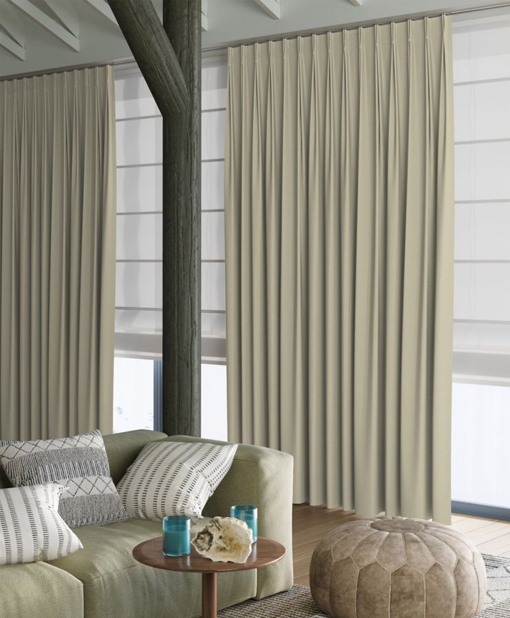 Gordijn Superior velours cappuccino