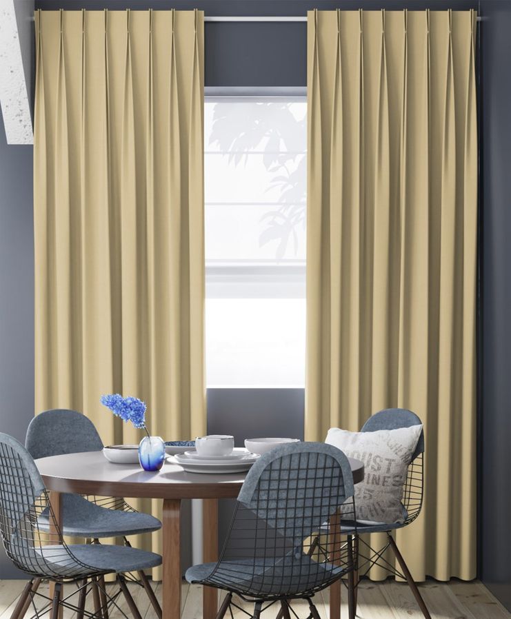 Gordijn Superior velours caramel