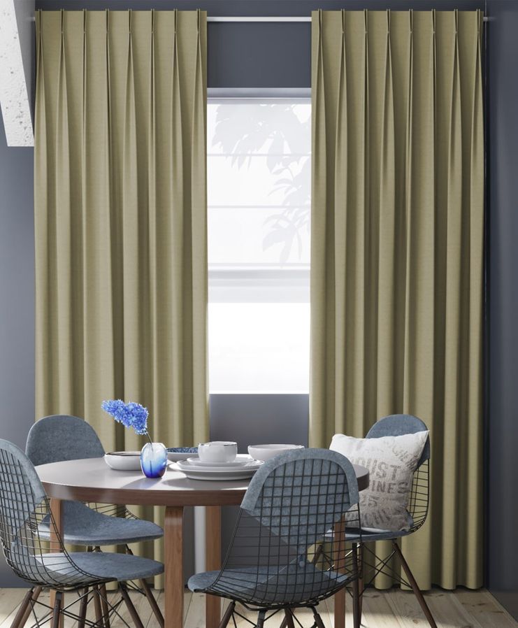 Gordijn Superior velours cashew