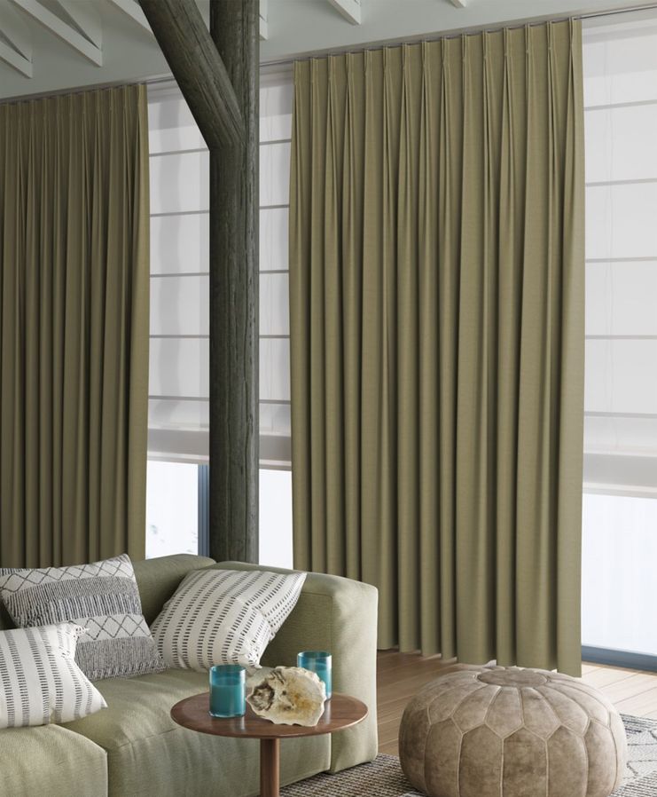 Gordijn Superior velours cashew