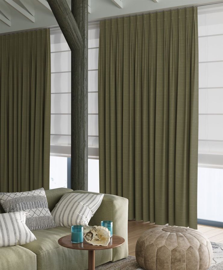 Gordijn Superior velours antiek