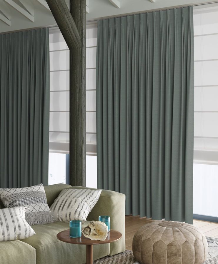 Gordijn Superior velours jade