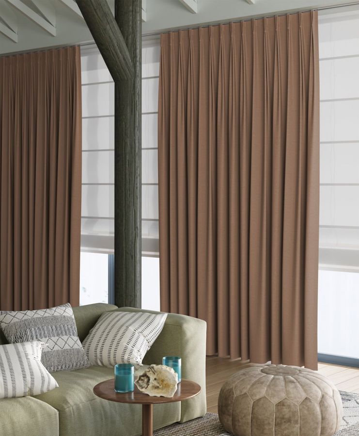 Gordijn Superior velours meloen