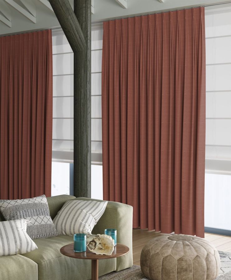 Gordijn Superior velours blush