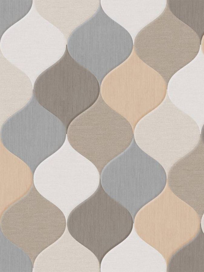 Gordijn Mozaic creme dim out