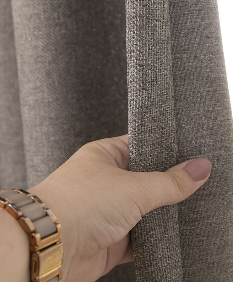 Gordijn Formidable grijsbruin 23