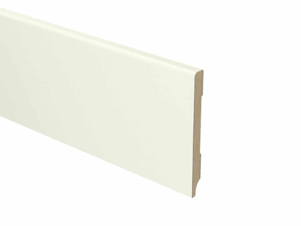 Hoge plint Modern wit