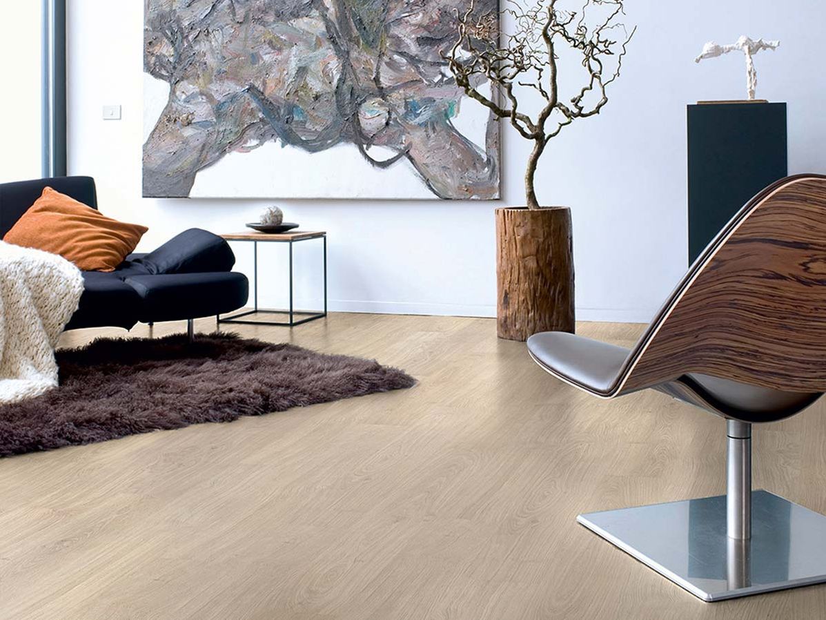 Laminaat Eligna eik lichtgrijs natuurvernist