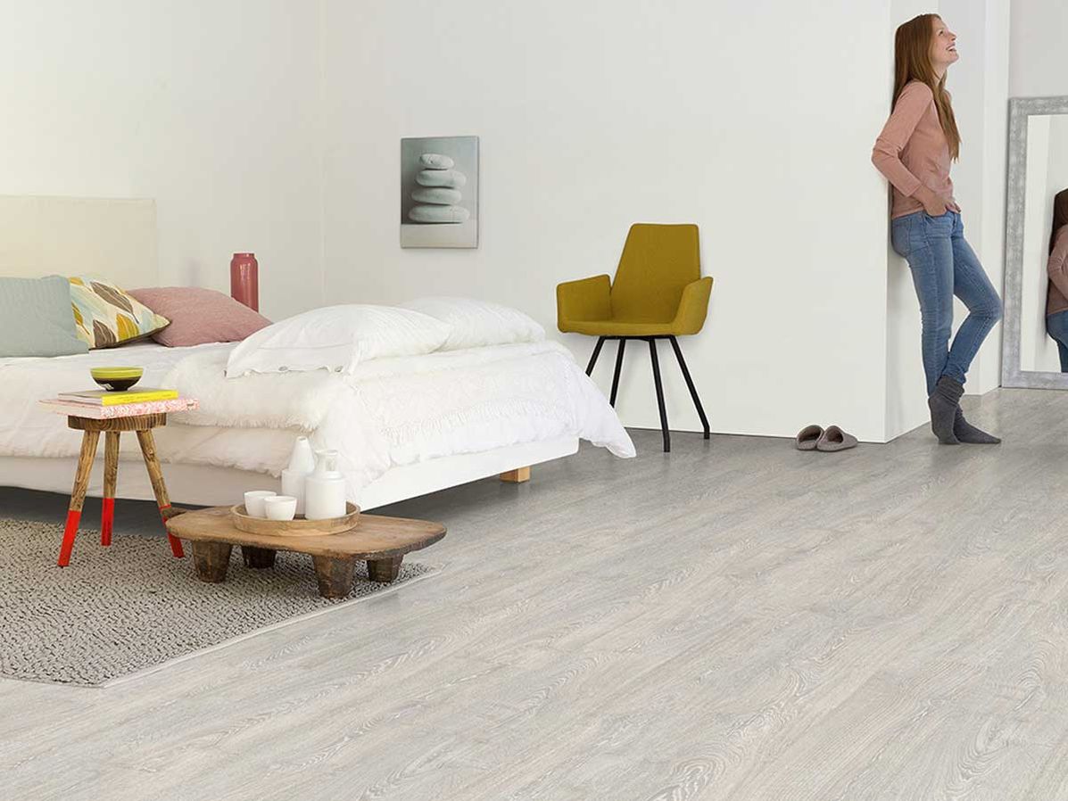 Laminaat Impressive Ultra klas. patina eik grijs