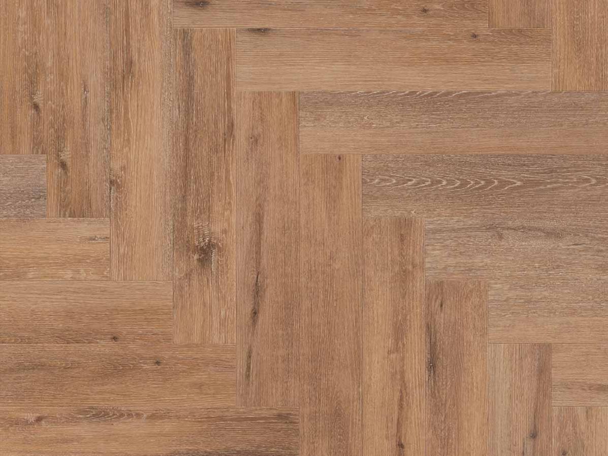 PVC Mansion visgraat dark oak