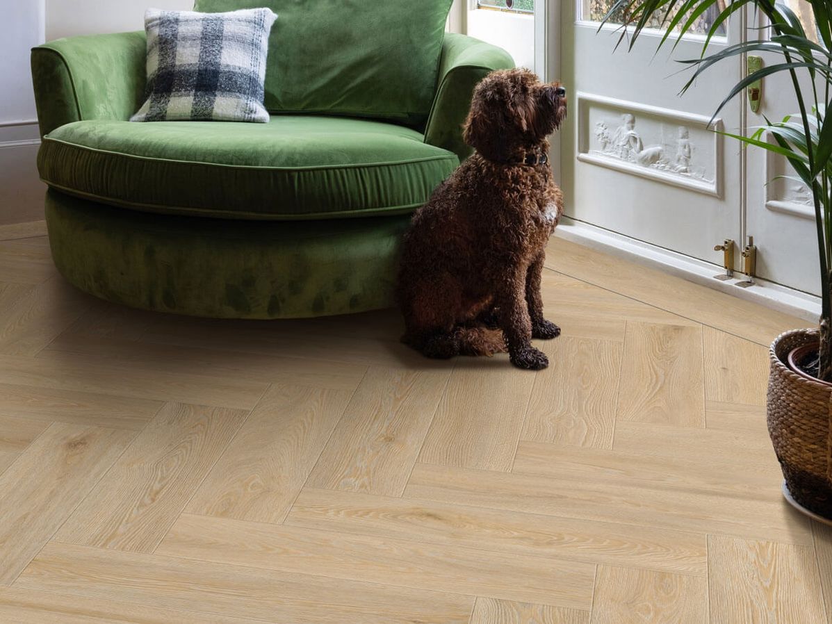 PVC-vloer Moduleo Roots visgraat Galtymore Oak