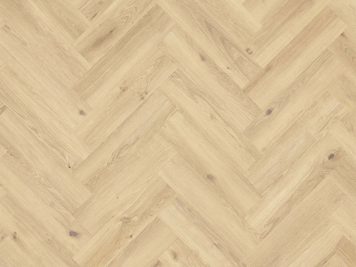 PVC Creek oak visgraat | Beige