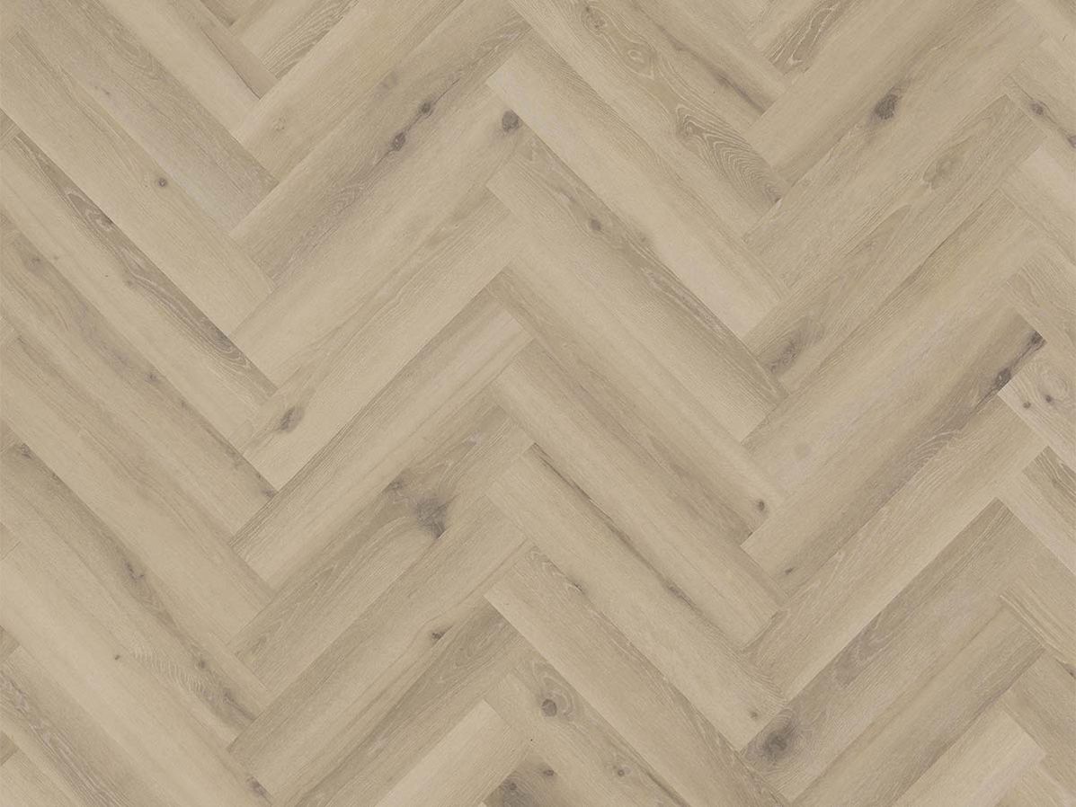 PVC Forest Oak visgraat | Nutmeg