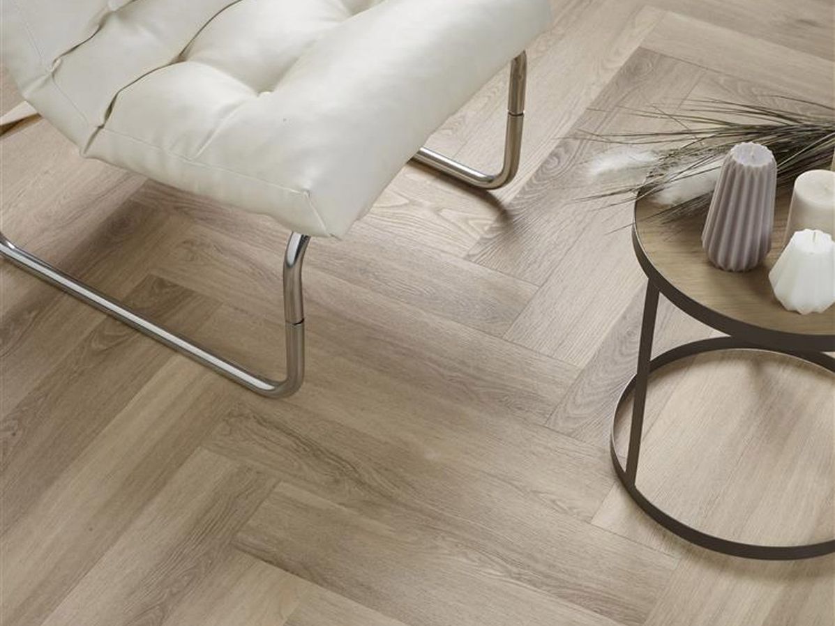 PVC Kodiaq visgraat click | Beige