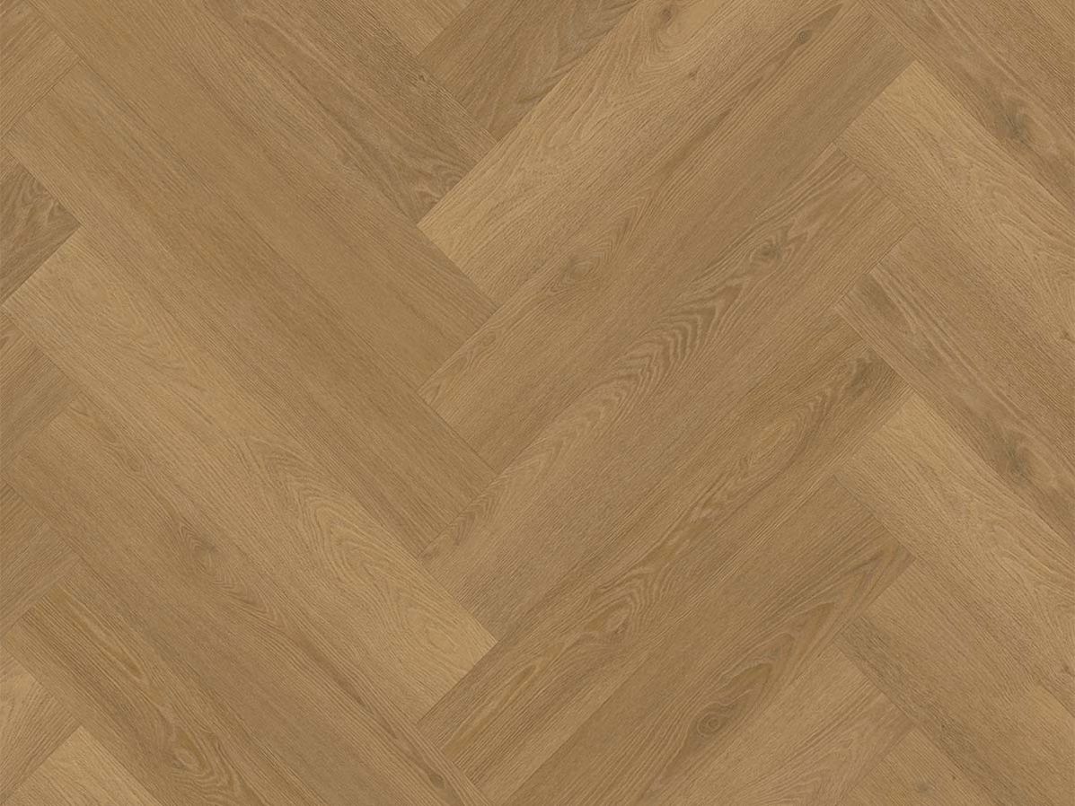 PVC Malaga visgraat EIR click | Dark oak