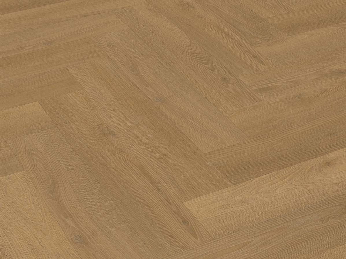 PVC Malaga visgraat EIR click | Dark oak
