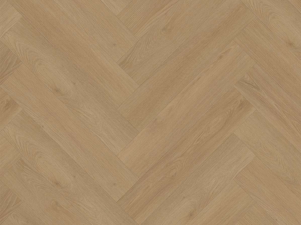 PVC Malaga visgraat EIR click | Naturel oak