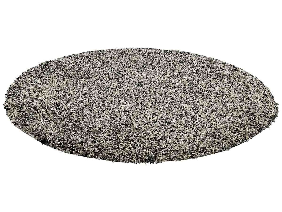 Vloerkleed Royal Nomadic rond sand charcoal