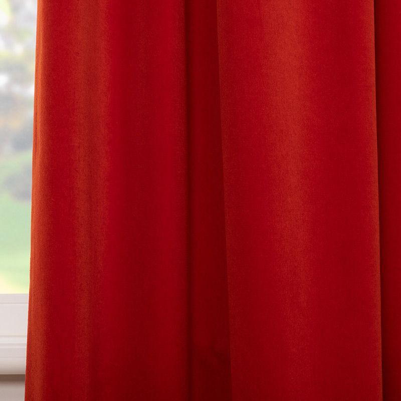 Gordijn Superior velours kanteloep