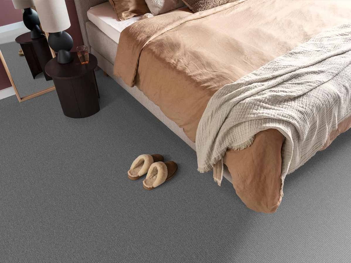 Tapijt Rocky | Muisgrijs