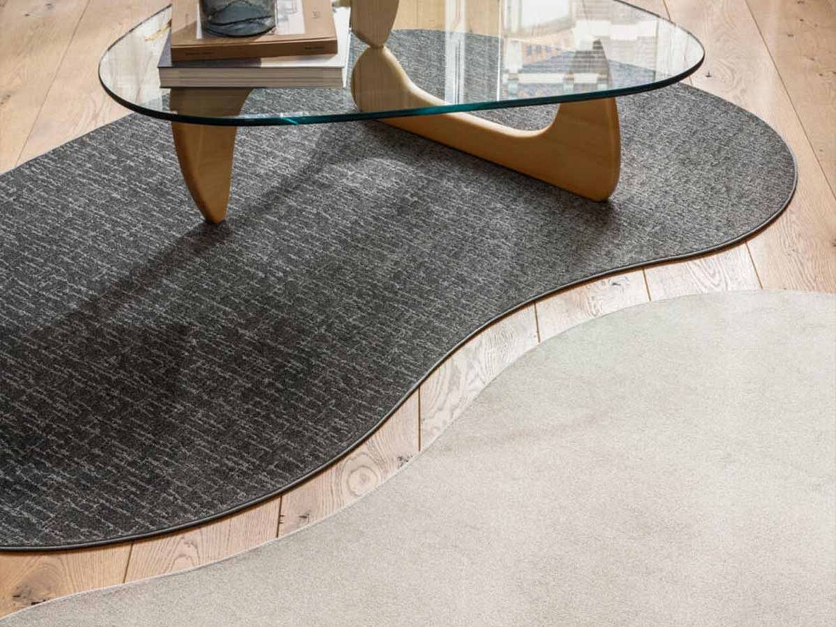 Tapijt Myriade canvas | Donkergrijs