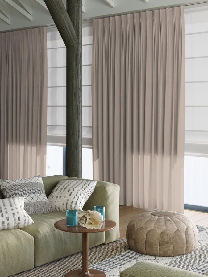 Vitrage Topcolor voile latte