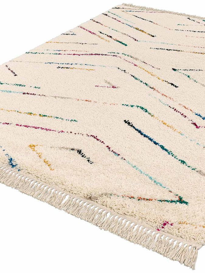 Vloerkleed Boho cream