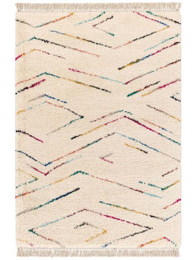 Vloerkleed Boho cream